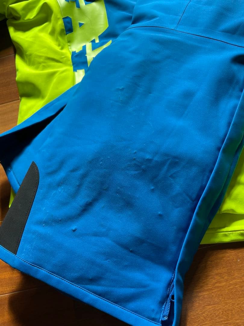 Salomon ON-YONE スキーウェア 蛍光イエロー/青