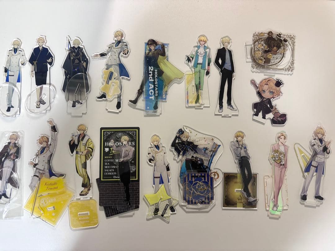 ホロスターズ ホロスタ 岸堂天真 グッズ 缶バッジ アクスタ アクリルスタンド