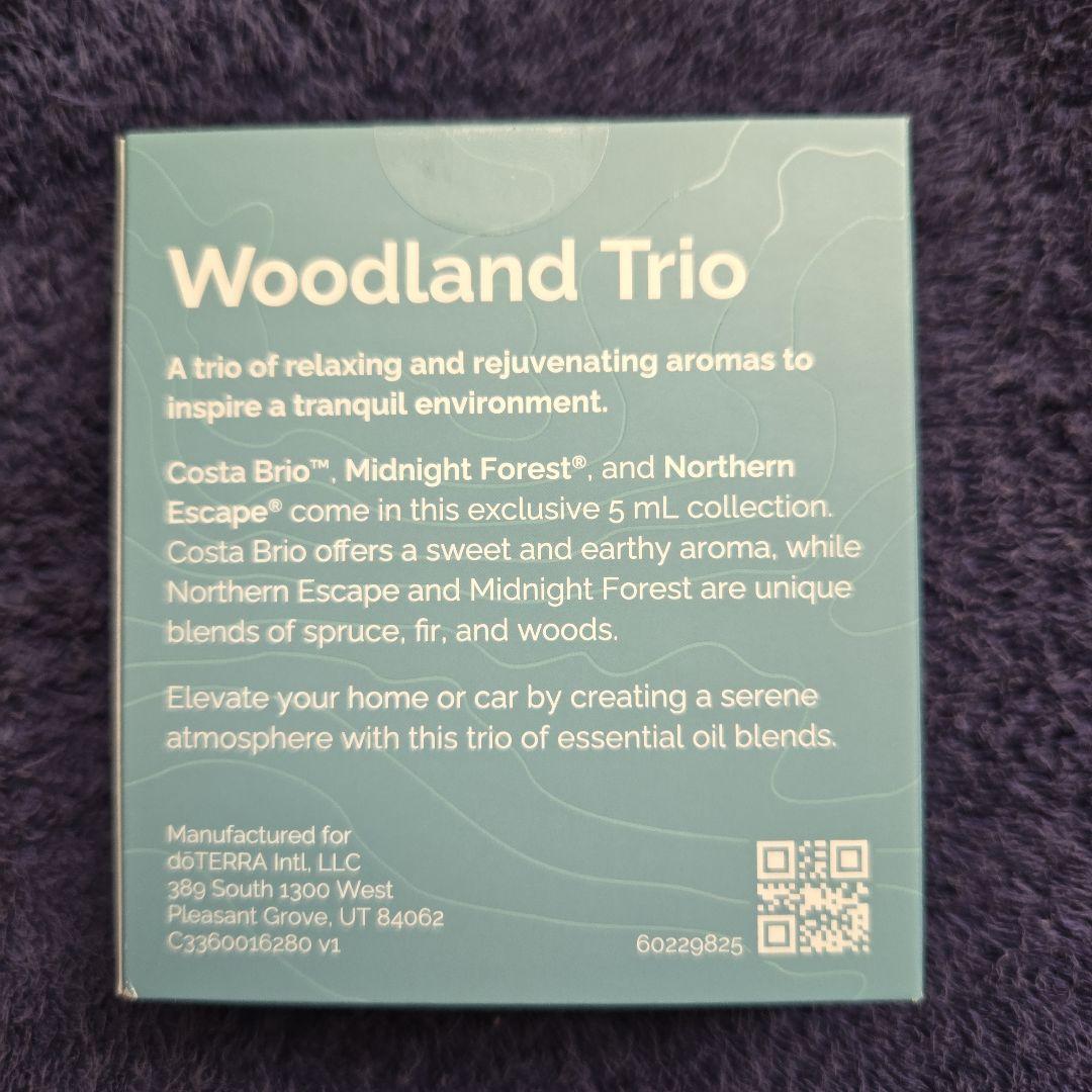 doTERRA ドテラ ウッドランドトリオ&カーディフューザー