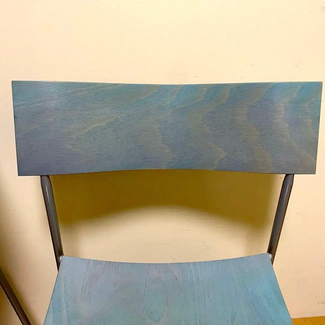 ラムホルツ ミントブルーキャンパスチェア 2脚セット