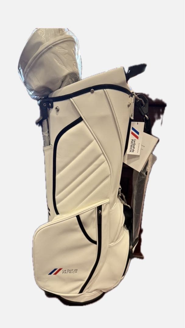 patrick ゴルフ｜キャディバック｜CADDIE BAG（WHT）