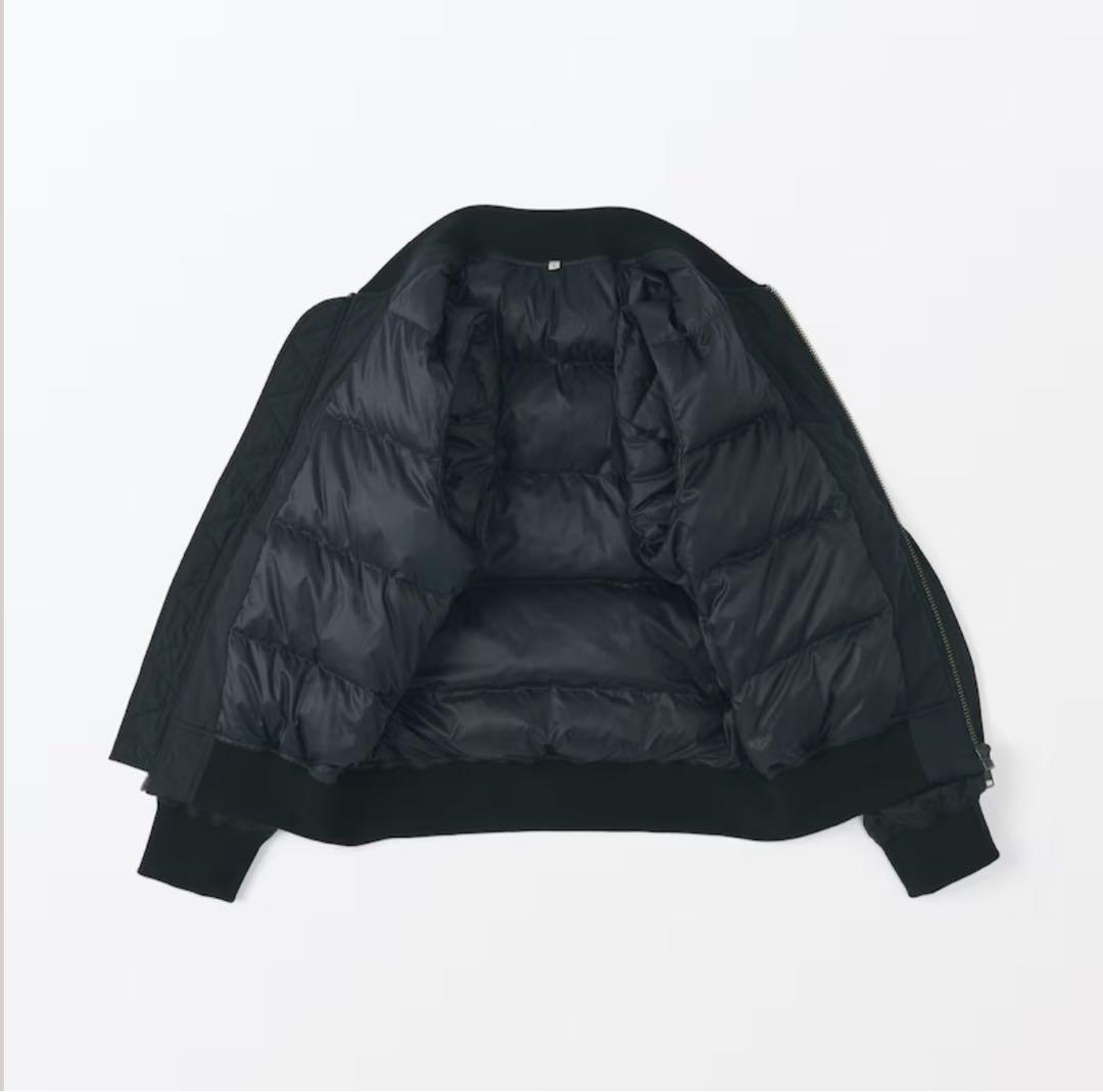 MUJILabo ＭＡ－１ダウンブルゾン 紳士L 黒