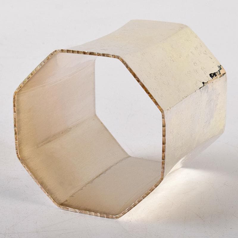 茶道具 竹影堂造 銀杏文 南鐐八角蓋置 共箱 V R5064 - メルカリ