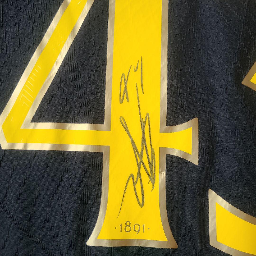 実使用サイン入り 2023 AIKソルナ 43番 ヴィクトル・アンデション