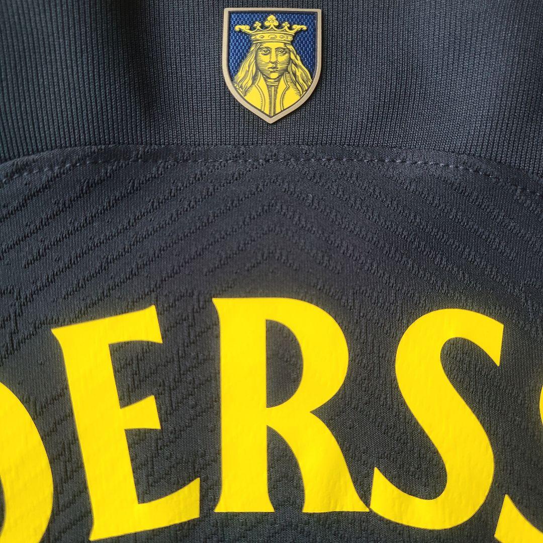 実使用サイン入り 2023 AIKソルナ 43番 ヴィクトル・アンデション