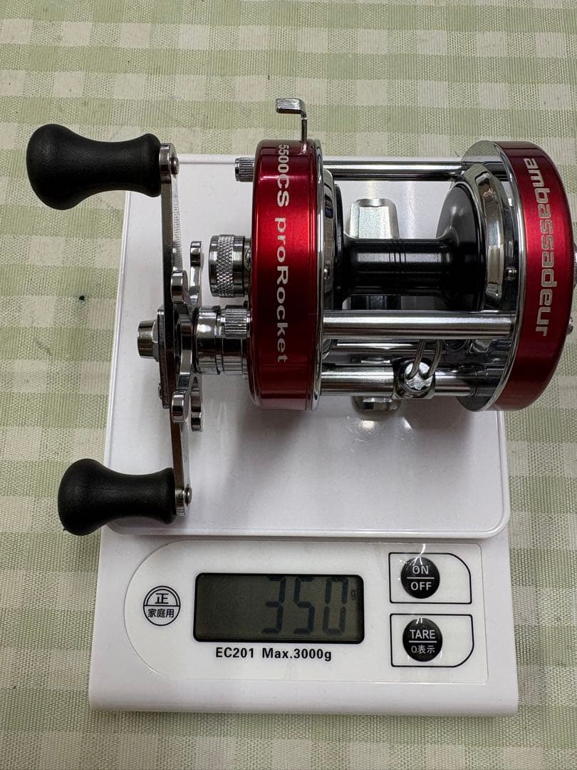 アブガルシア アンバサダー プロロケット 5500CS レッド Abu