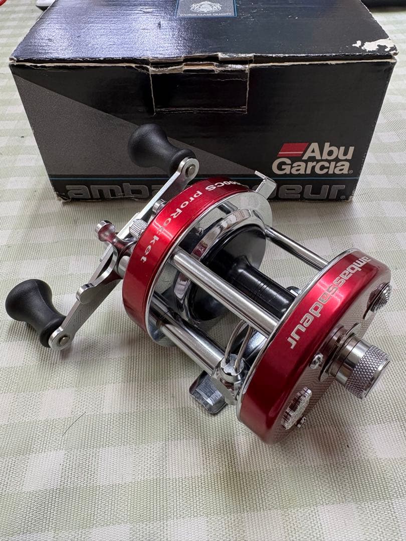 アブガルシア アンバサダー プロロケット 5500CS レッド Abu