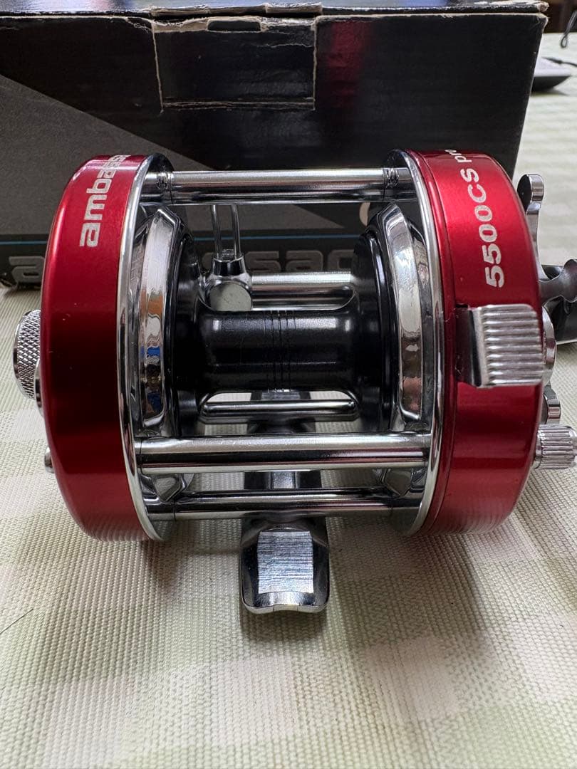 アブガルシア アンバサダー プロロケット 5500CS レッド Abu