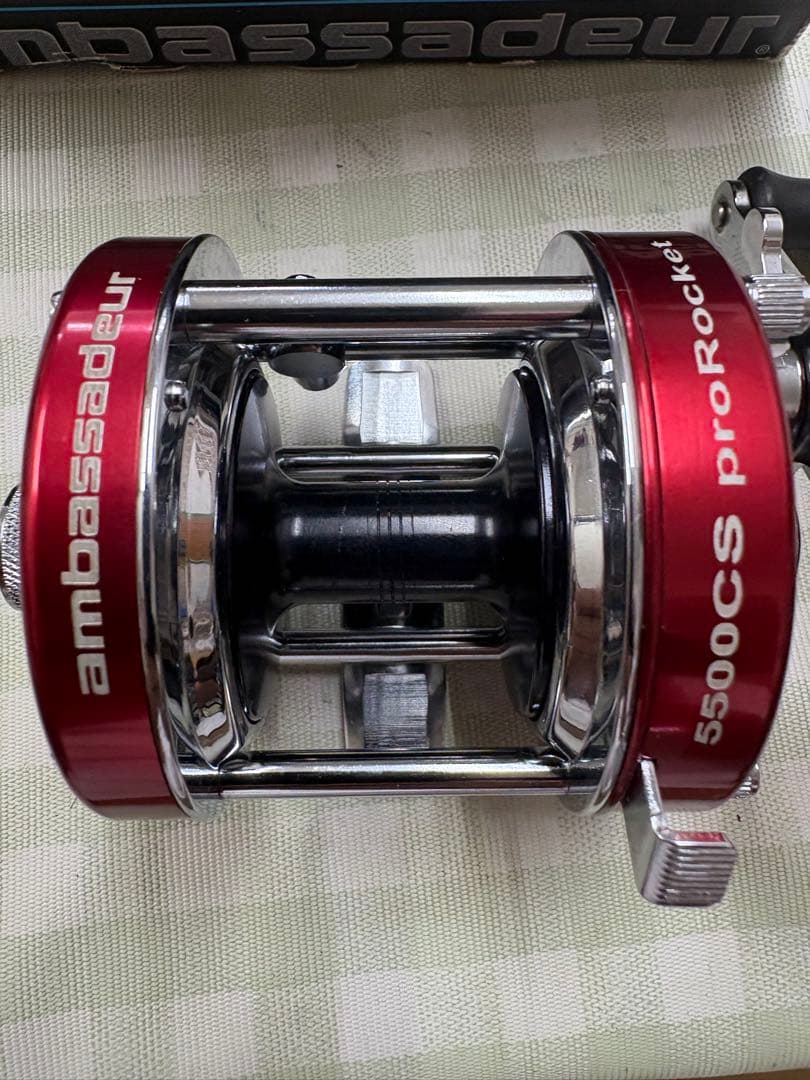 アブガルシア アンバサダー プロロケット 5500CS レッド Abu