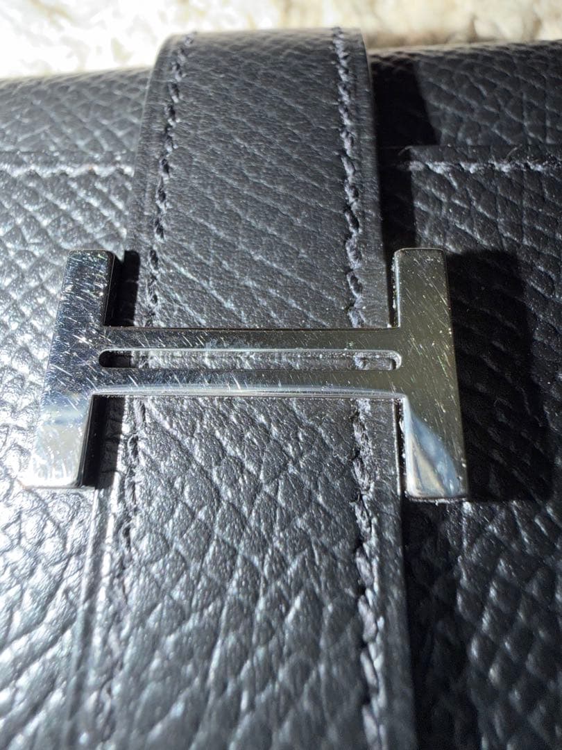 HERMES ベアン ４連　キーケース　エルメス　ブラック