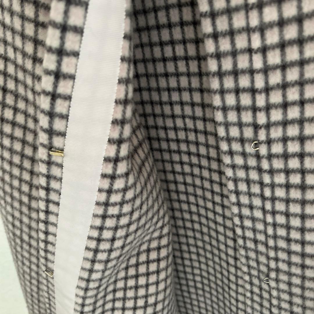 ANAYI チェック柄 ポンチョ