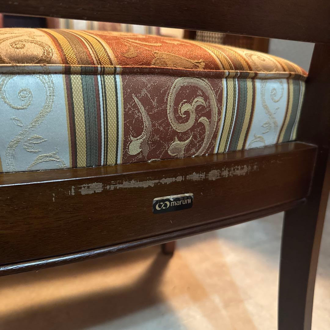 マルニ木工maruni地中海シリーズ ダイニングチェアー　（5脚あり） 1P