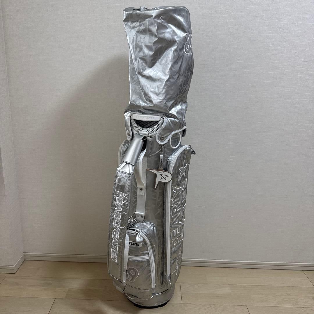 PEARLY GATES ゴルフバッグ 89 シルバー