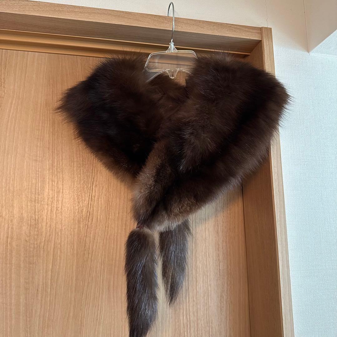 セーブル　ショール　ミラショーン　三越　マフラー