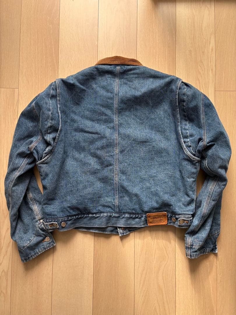 polo ralph lauren ポロラルフローレン　デニムジャケットUSA製