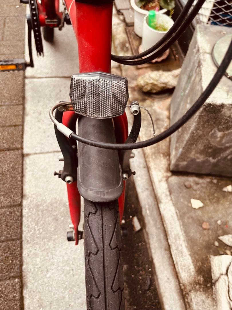 DAHON SUV D6 折りたたみ自転車 レッド ミニベロ