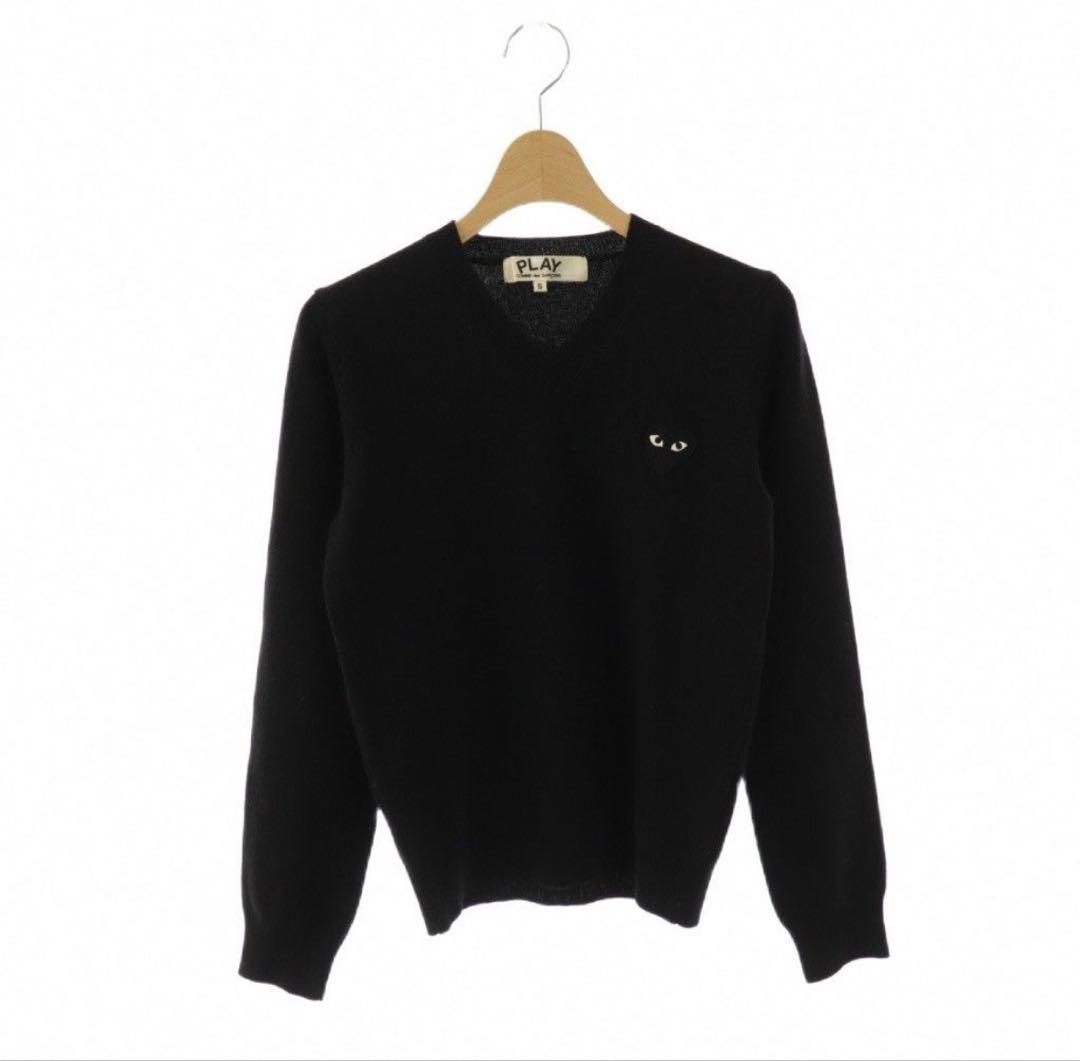 プレイコムデギャルソン PLAY COMME des GARCONS ニットS - メルカリ