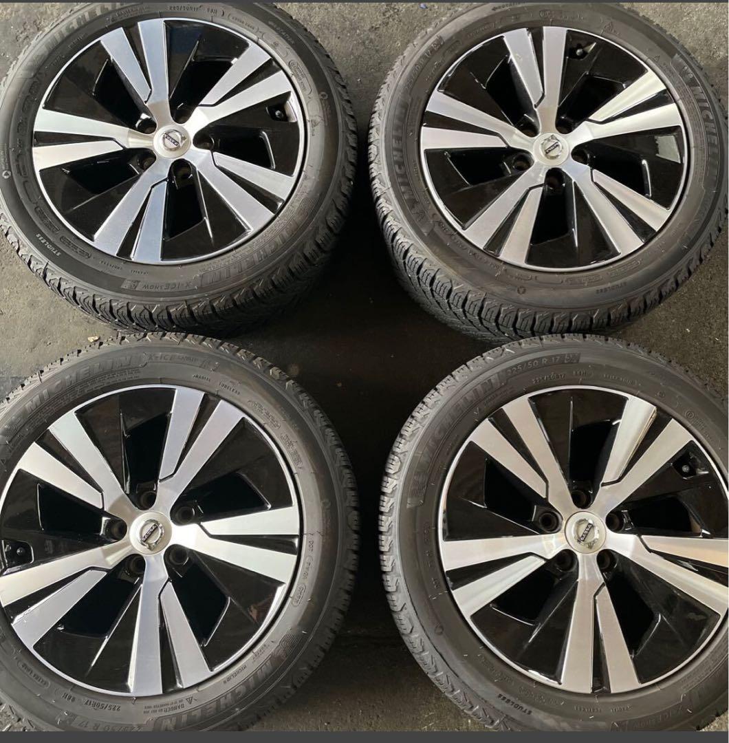 ボルボV60 純正オプション 17インチホイール スタッドレスセット