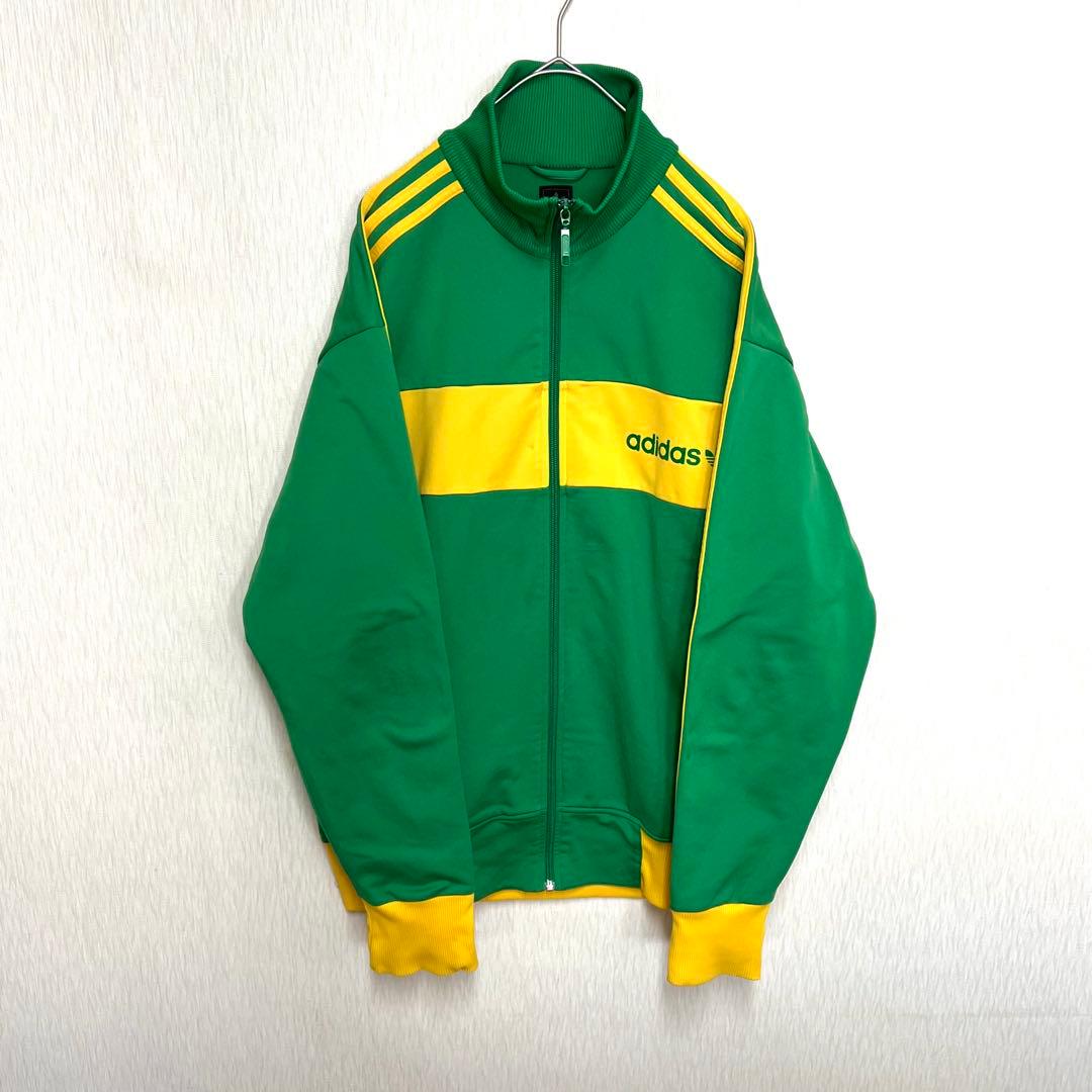 【ビースティボーイズ着‼️】ビッグサイズ adidas ジャージ XO 緑黄 古着