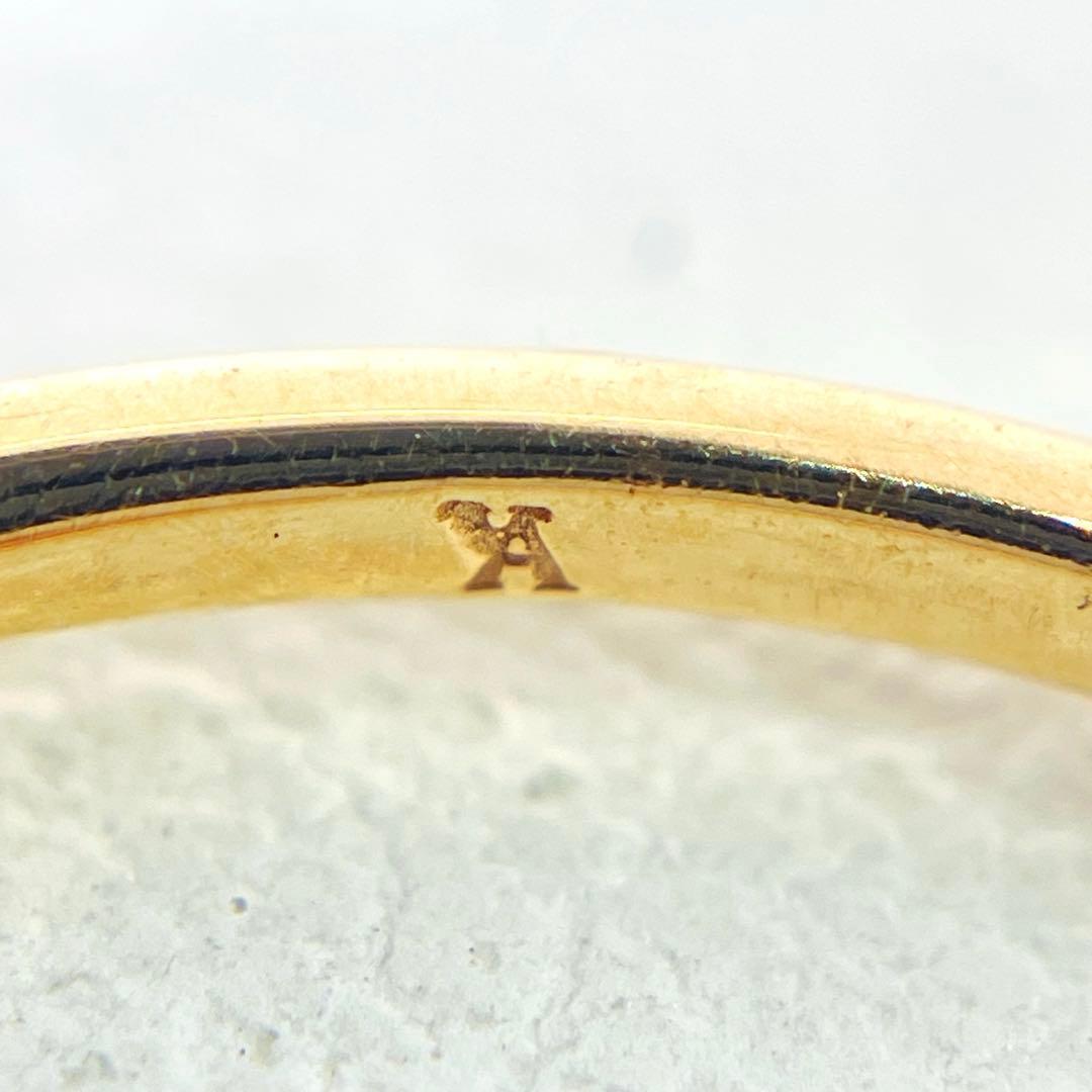 Vendome ヴァンドーム K10YG 天然ダイヤモンド リング