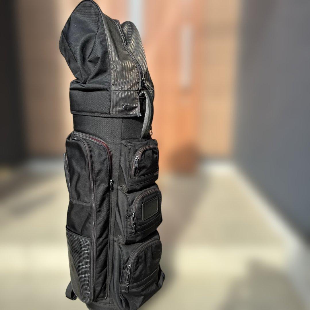 激レア】TUMI ゴルフキャディバッグ 黒 286D3 セール