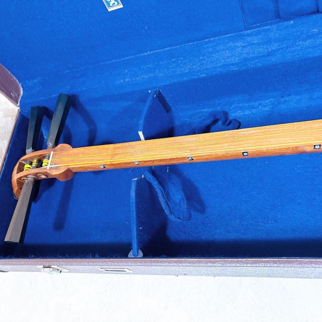 三味線 中棹 東さわり 丸打胴 ハードケース 小唄 民謡 地唄