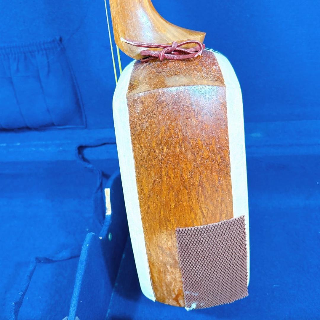 三味線 中棹 東さわり 丸打胴 ハードケース 小唄 民謡 地唄