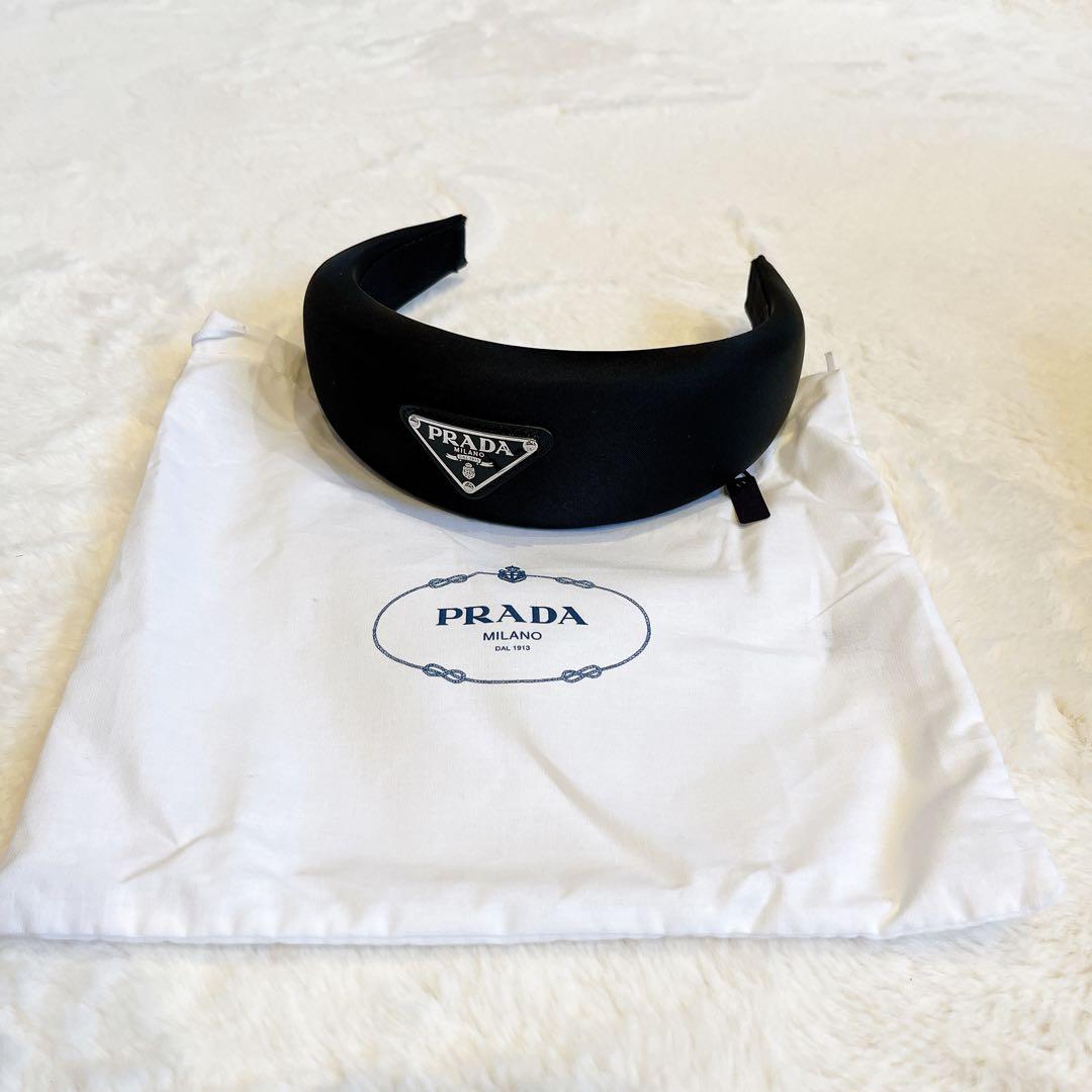 【本物・正規品】PRADA プラダ　ナイロン　カチューシャ★新品未使用★