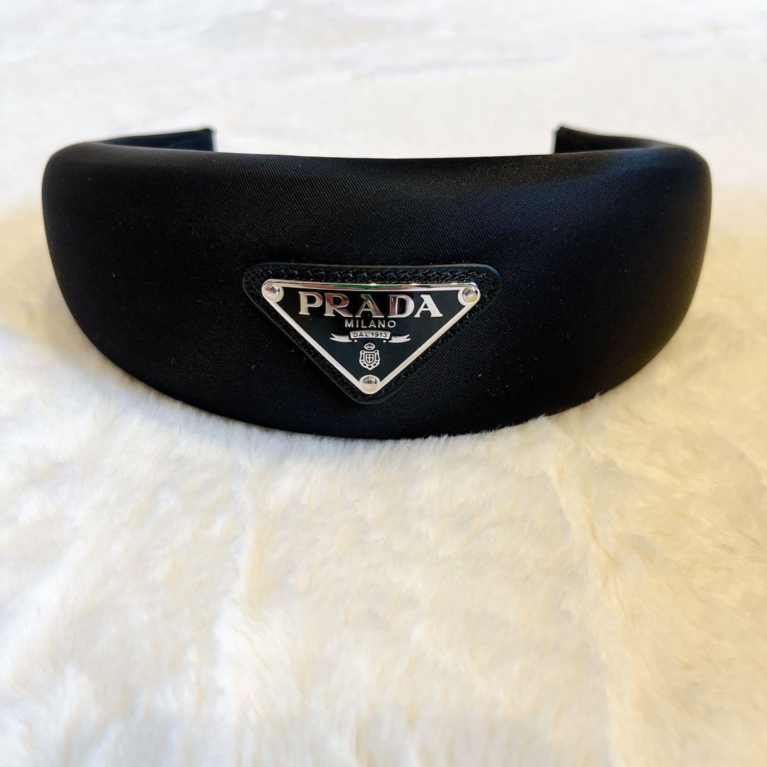 【本物・正規品】PRADA プラダ　ナイロン　カチューシャ★新品未使用★