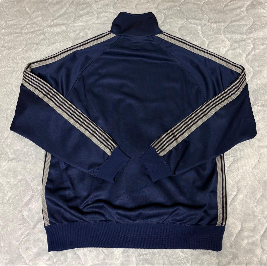 【希少】Needles トラックジャケット　ネイビー×グレー