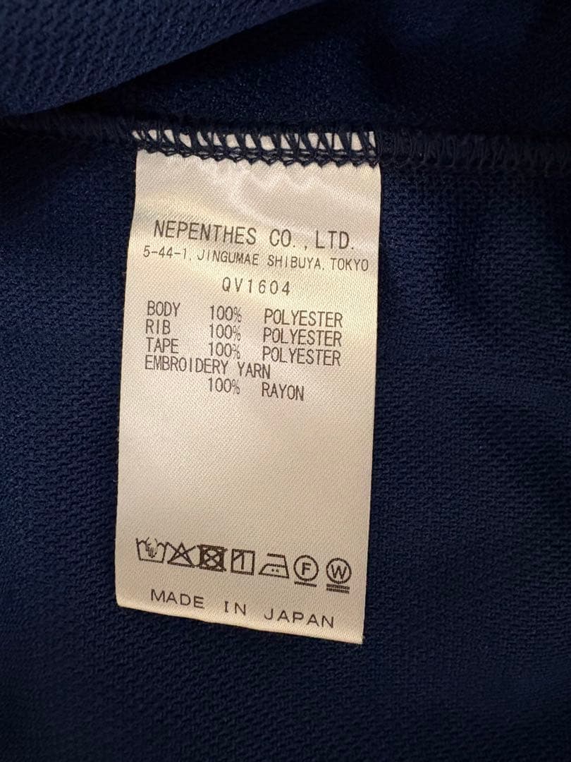 【希少】Needles トラックジャケット　ネイビー×グレー