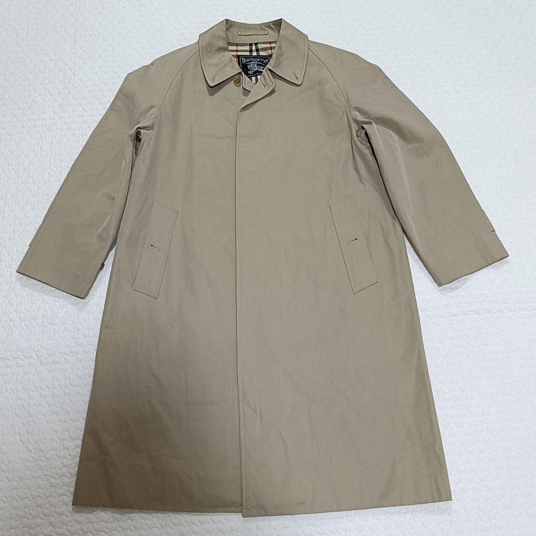 BURBERRYS バーバリー ステンカラーコート ノバチェック メンズ L
