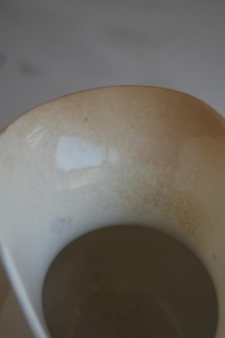 19世紀末サルグミンヌ　儚く美的な白ピシェ