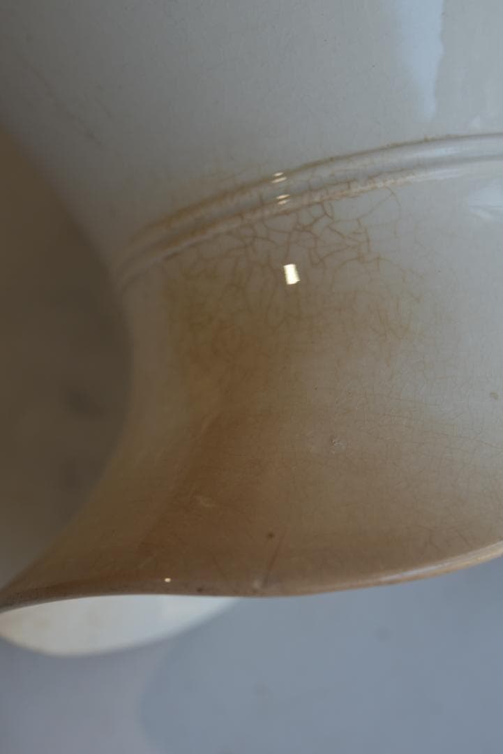 19世紀末サルグミンヌ　儚く美的な白ピシェ