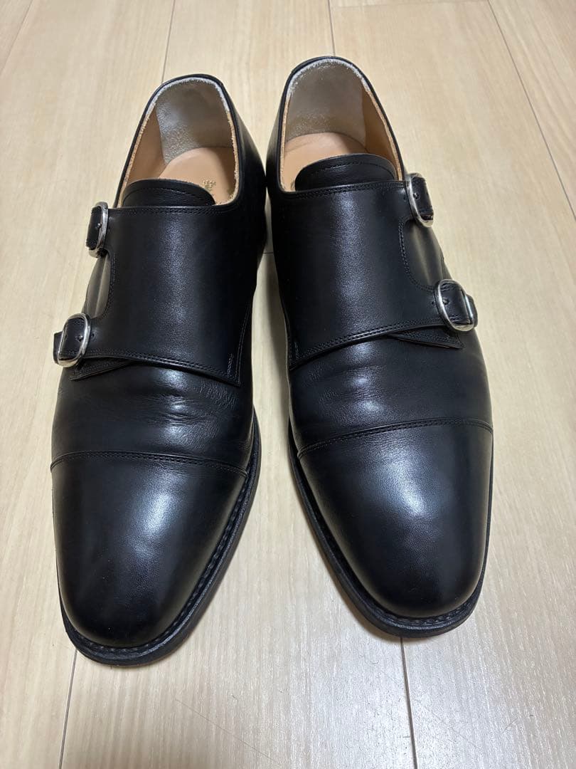 【どっくんさま専用】 SCOTCH GRAIN ダブルモンクストラップシューズ