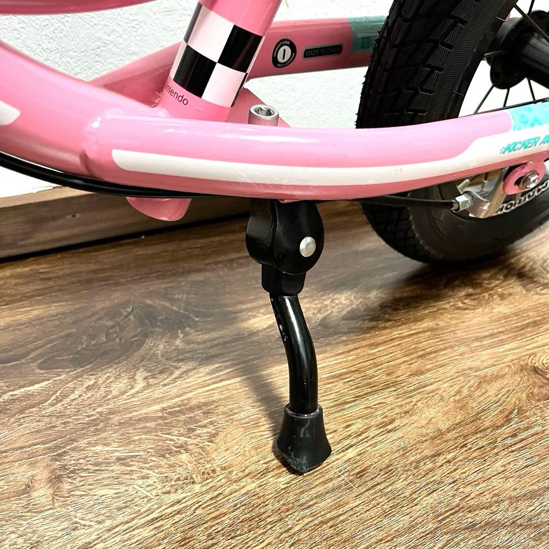 極美品 マリオカート ピーチ姫 キッカーアバンス バランスバイク