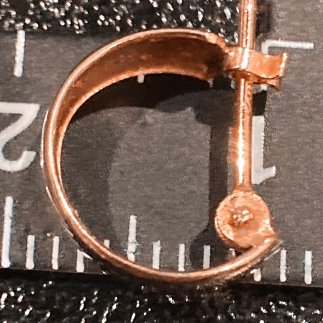 再値下げ　k18 フープピアス 片耳用