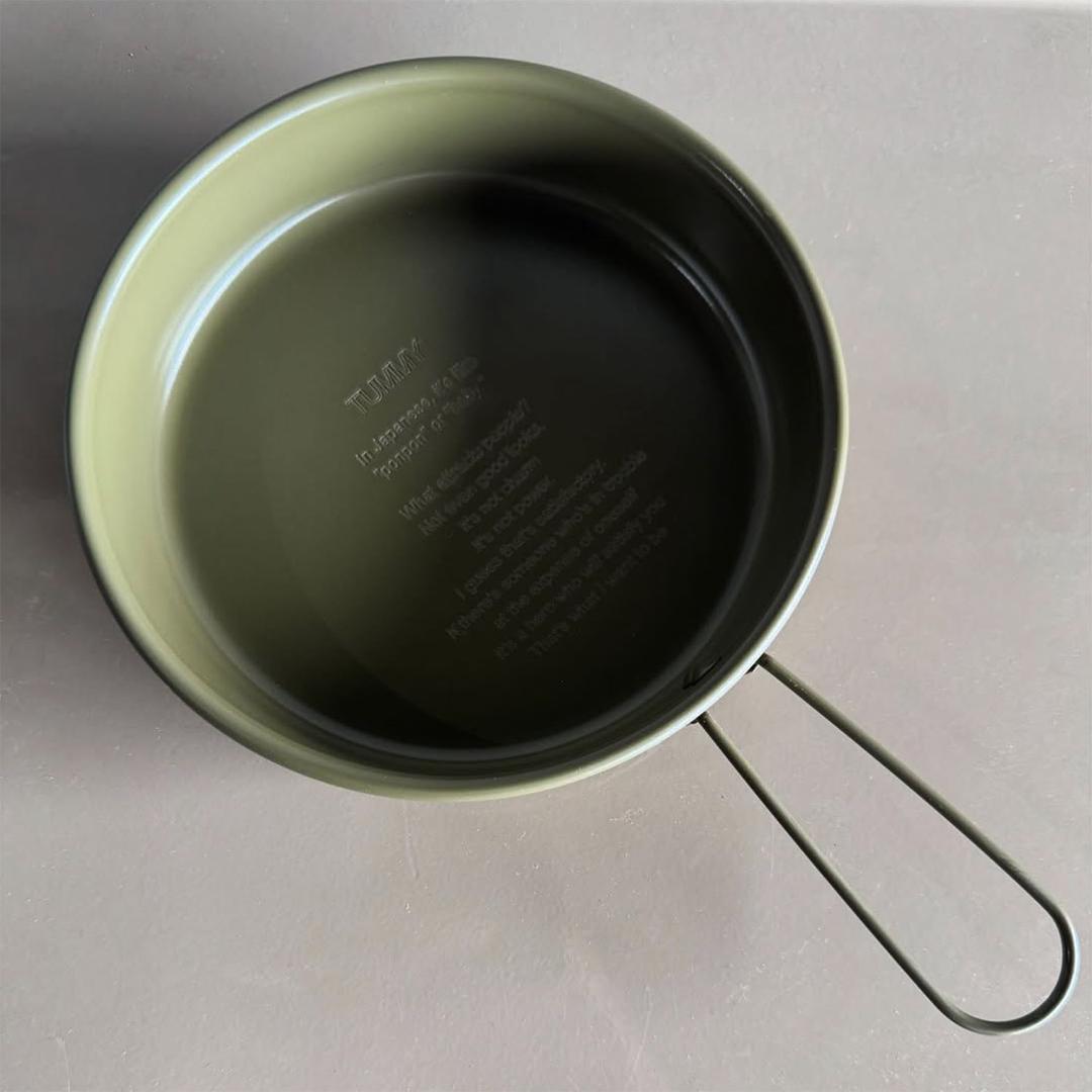 新品未使用 BRUNT TUMMY OD 蓋付きフライパン オリーブドラブ