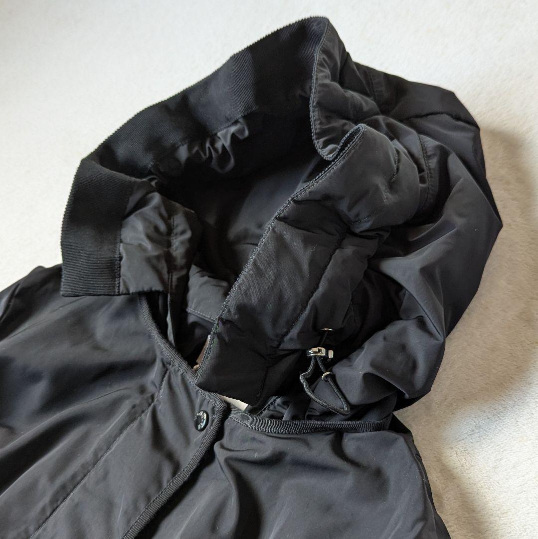 【美品】 モンクレール ARGELIA ナイロンコート ブラック サイズ2 M