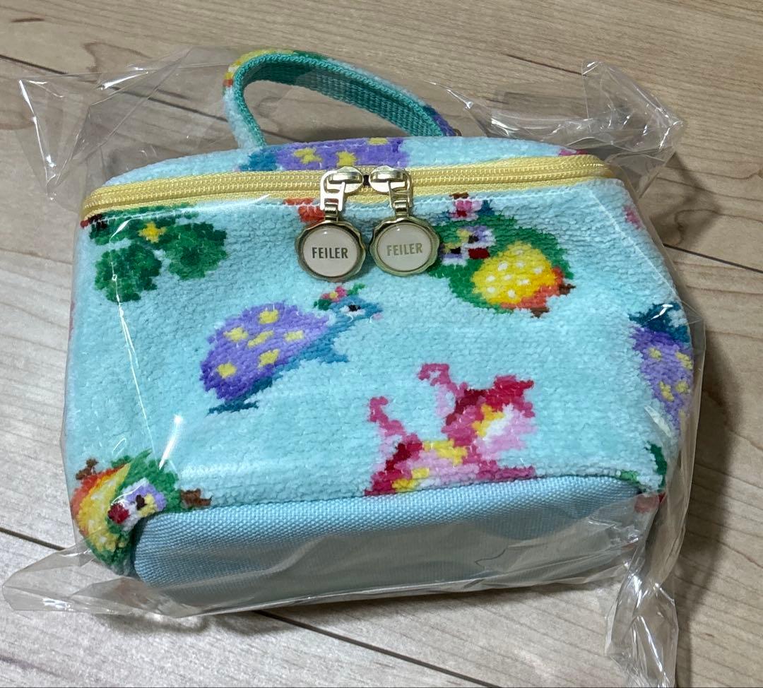 FEILER 神崎恵さん×フェイラー ファンキーフォーチュン バニティポーチ