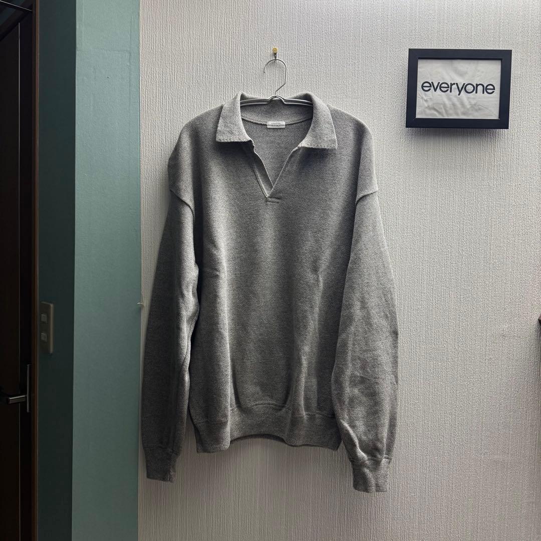 トップス crepuscule Co/wo moss stitch skipper 2