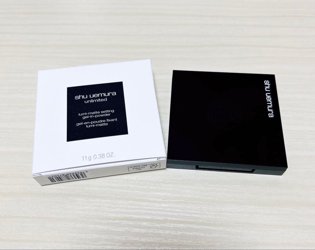 シュウウエムラ　アンリミテッドルミマットセッティングジェルインパウダー　アオタケ