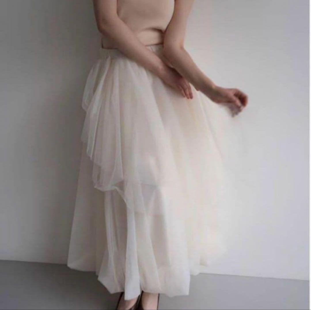 完売品✨Acka. エーシーケーエー ボリュームティアードチュールスカート