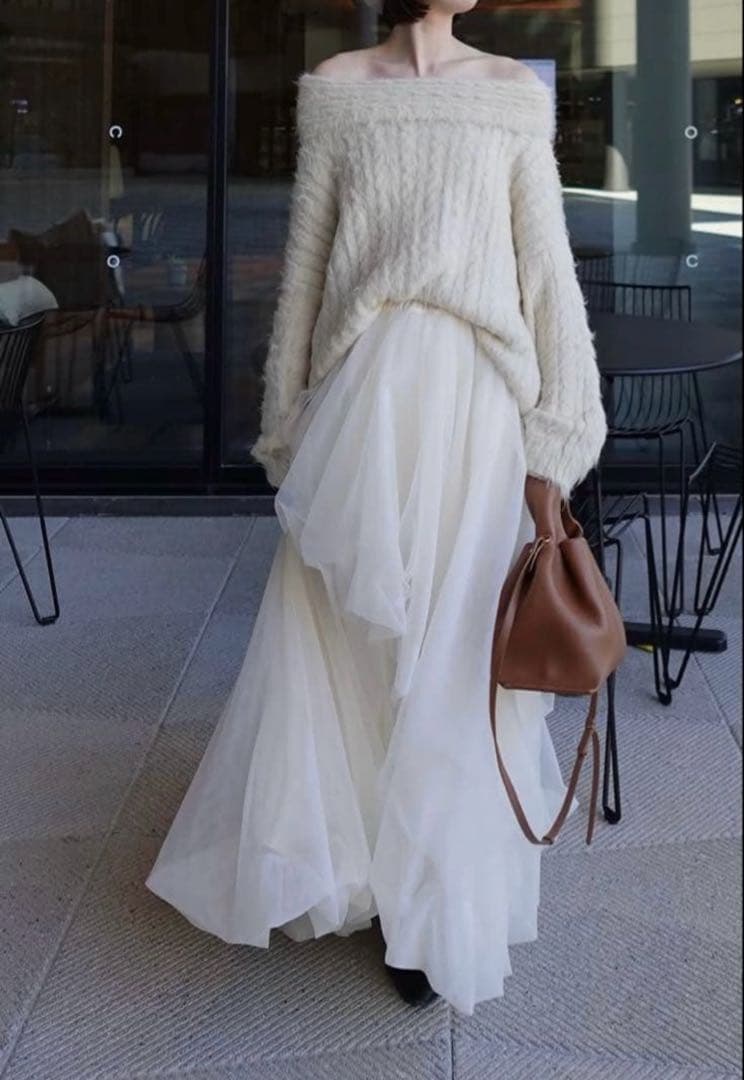 完売品✨Acka. エーシーケーエー ボリュームティアードチュールスカート