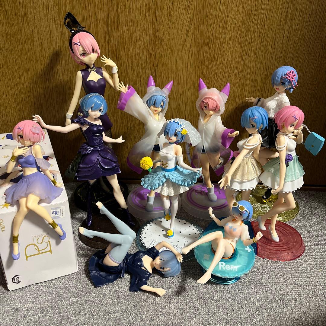 最終値下げ》Reゼロ レム ラム ミネルヴァ 11体セット フィギュア