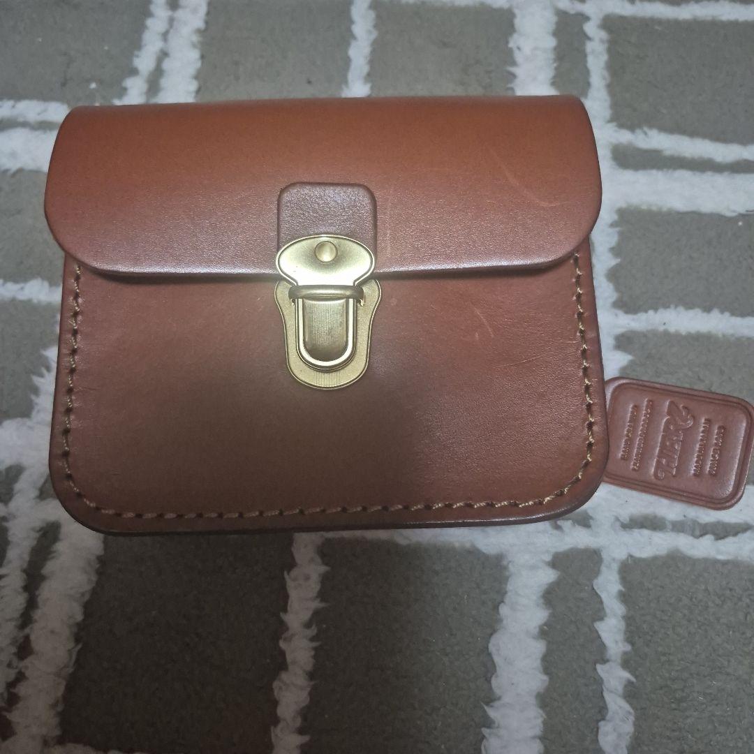 【新品】広瀬すず着用HERZ ブラウン ウエストポーチチョコ