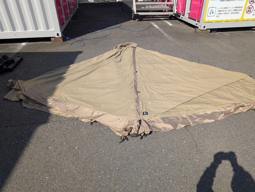 ゼインアーツ ギギ1TC本体+特注グランドシート付+二股化セット