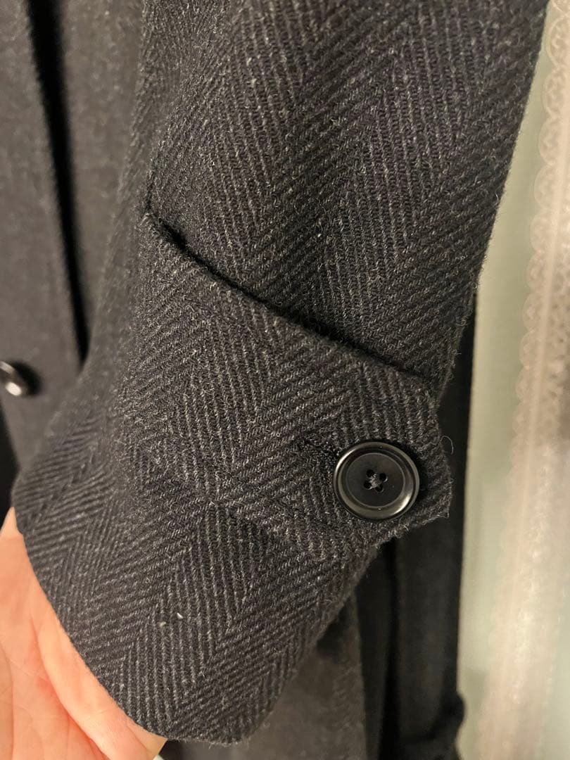 つー様De Petrillo デペトリロ カシミヤ混ツィードコートカッコいい！