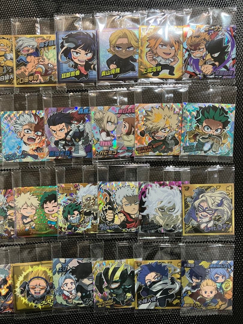ヒロアカ ウエハース コンプ 全36種 爆豪勝己pur OFA継承者pur - メルカリ