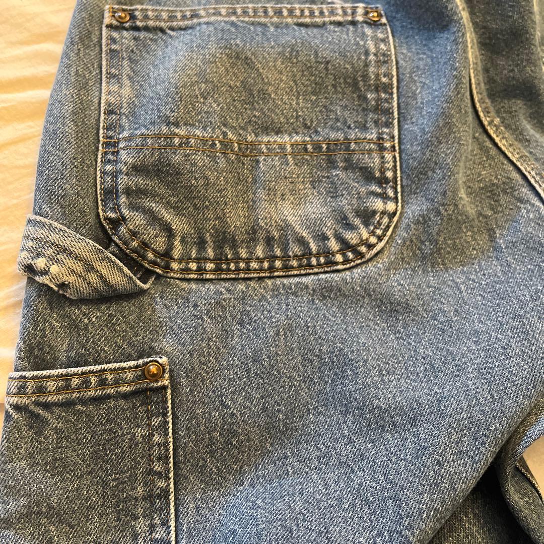 90s carhartt カーハート ダブルニー デニム パンツ USA 36 - メルカリ